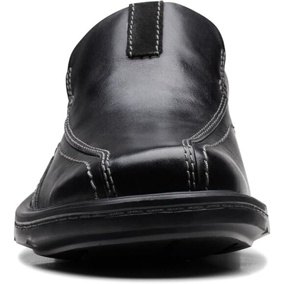 NWT Clarks Men's Gessler Step Loafer, Black Leather, 12 - Picture 6 of 6
